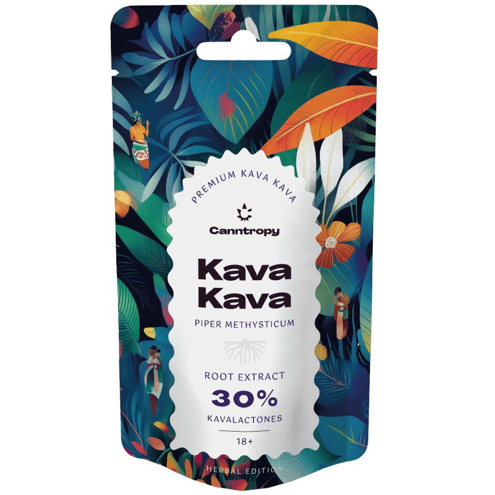 Canntropy Kava Kava (Piper methysticum) Izvleček korenine 30% kavalaktonov
