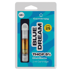 Canntropy THCP-patruuna Blue Dream - 5% THCP, 90% CBD, 1 ml