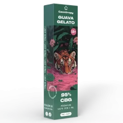 Canntropy CBG Vape Pen Guava Gelato, 95 % CBG, 1ml