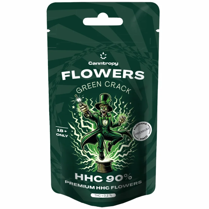 Canntropy HHC fiore Green Crack 90%, 1 g - 100 g