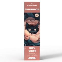 Canntropy CBN Vape Pen Churroz, 95 % CBN, 1ml