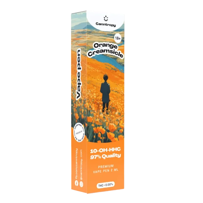 Canntropy 10-OH-HHC Vape Pen Orange Creamsicle, 10-OH-HHC 97% Ποιότητα, 2 ml