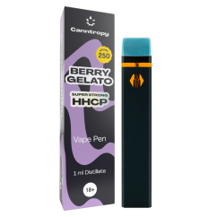 Canntropy HHCP Caneta Vape Gelato de Baga, 1 ml