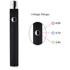 Canna b2b 510 thread battery, button, pre-heat, 1100 mAh + USB charger