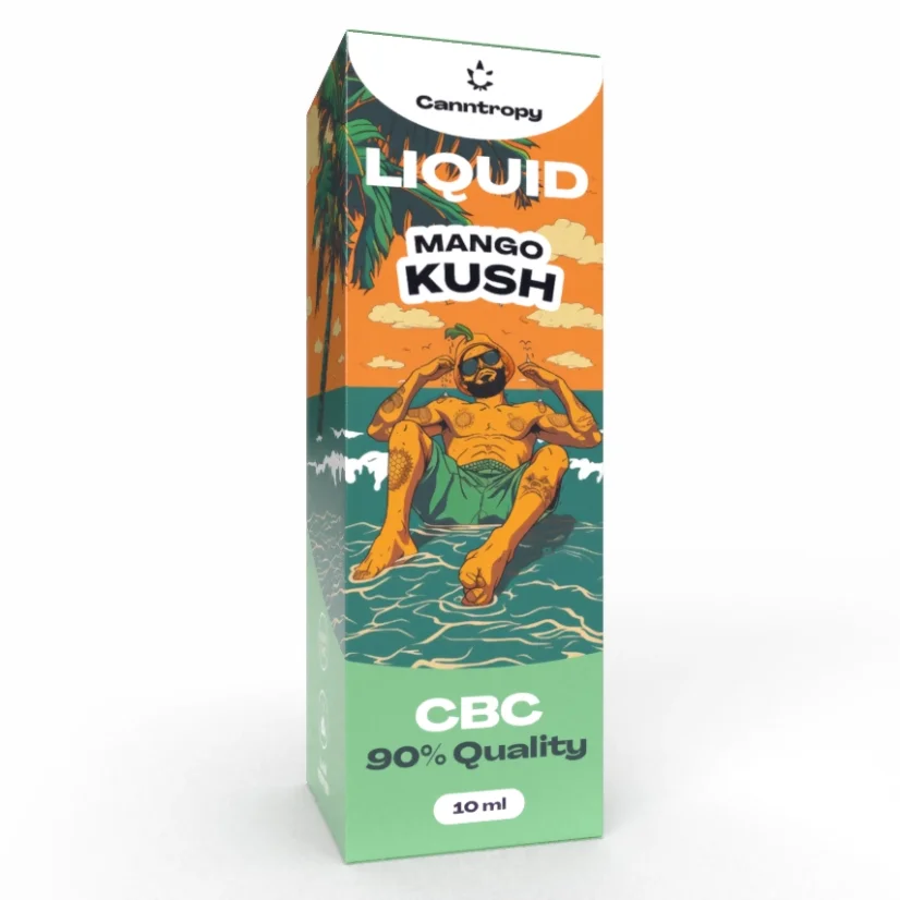 Canntropy CBC Liquid Mango Kush, CBC 90% ποιότητα, 10 ml