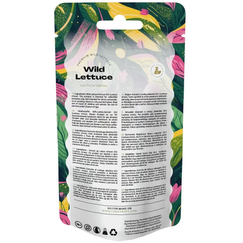 Canntropy Εκχύλισμα άγριου μαρουλιού (Lactuca virosa) 10:1, 5 g - 100 g
