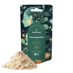 Canntropy Ašvagandha (Withania somnifera) extrakt 5%, 5 g - 100 g