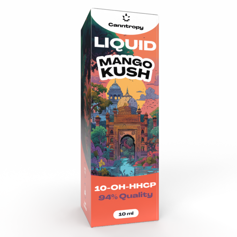 Canntropy 10-OH-HHCP Liquid Mango Kush, 10-OH-HHCP 94% kokybės, 10 ml