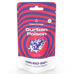 Canntropy H4CBD květ Durbanský jed 60%, 1 g - 5 g