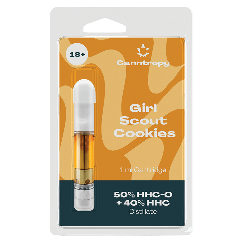 Canntropy HHC Blend patron Girl Scout Cookies, 50% HHC-O, 40% HHC, 1 ml