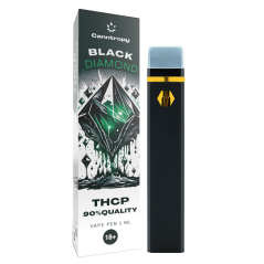 Canntropy THCP Vape Pen Black Diamond, THCP 90% kokybės, 1ml