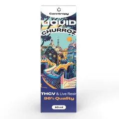 Canntropy Terpenos de resina viva THCV Liquid Churroz, calidad THCV 96%, 10 ml