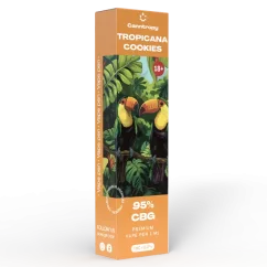 Canntropy CBG Vape Pen Tropicana Cookies, 95 % CBG, 1ml