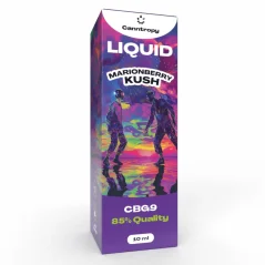 Canntropy CBG9 Líquido Marionberry Kush, CBG9 85% de qualidade, 10 ml