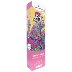 Canntropy THCV Vape Pen de unică folosință Biscuiți GMO terpene de rășină vii, calitate THCV 96%, 1 ml
