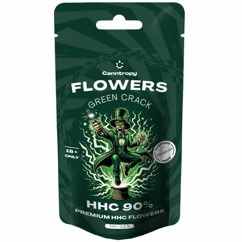 Canntropy HHC fiore Verde Crack 90%, 1 g - 100 g