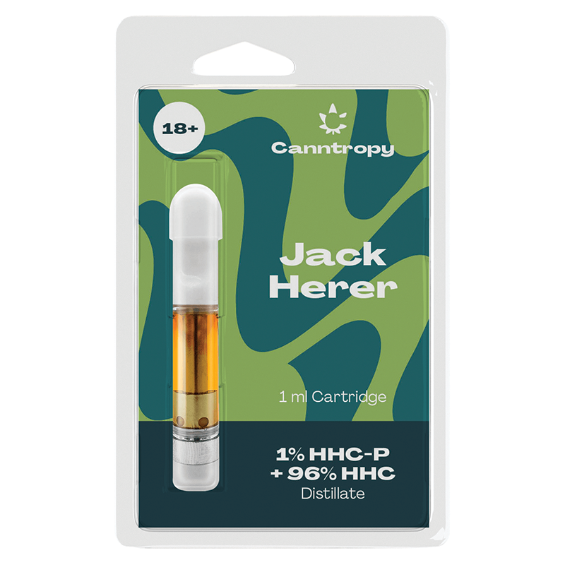 Canntropy HHC segu padrun Jack Herer, 1% HHC-P, 96% HHC, 1 ml