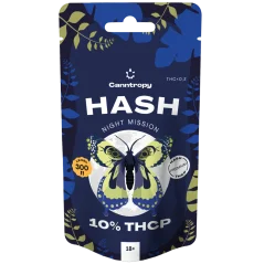 Canntropy THCP Hash Night Mission, 10 % THCP, 1 g - 100 g
