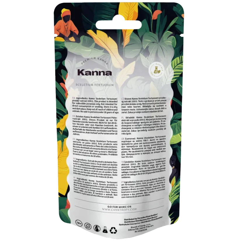 Canntropy Kanna (Sceletium Tortuosum) Pulverextrakt 100x, 5g - 100g