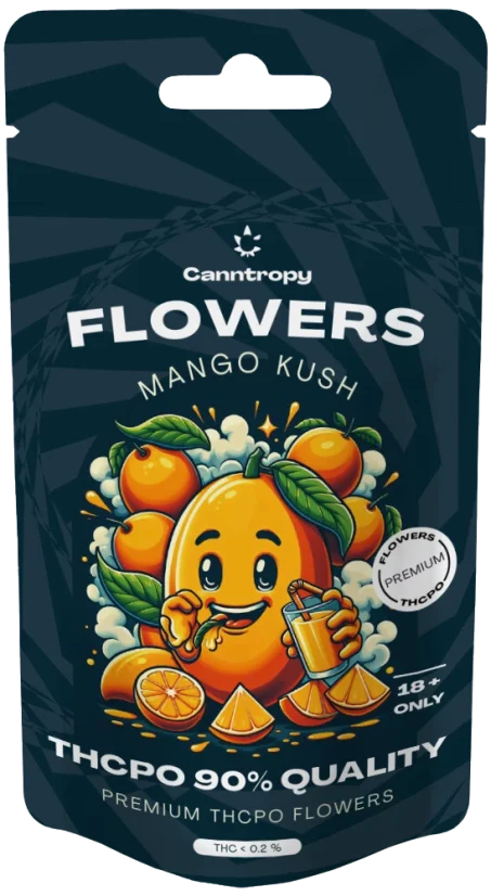 Canntropy THCPO Flower Mango Kush, ποιότητα THCPO 90%, 1 g - 100 g