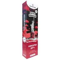 Canntropy Caneta Vape HHCPM NYC Diesel, HHCPM 97% qualidade, 2 ml