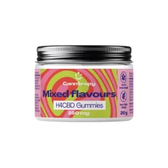 Canntropy H4CBD augļu gumijas garšu maisījums, 250 mg H4CBD, 10 gab. x 25 mg, 20 g