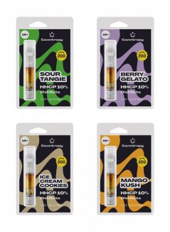 Canntropy Super Strong HHCP Cartridges, All in One Set - 4 sabores x 1 ml