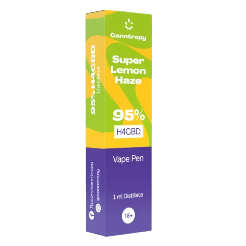 Canntropy H4CBD Στυλό Vape Σούπερ Lemon Haze 95 %, 1 ml