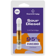 Canntropy H4CBD uložak Kiseli dizel, 95 % H4CBD, 1 ml