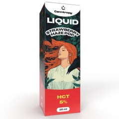 Canntropy HCT Liquid Strawberry Haze Pop, HCT 5%, 10 ml