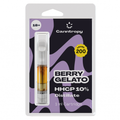 Canntropy HHCP patroon Berry Gelato - 10% HHCP, 85% CBD, 1 ml