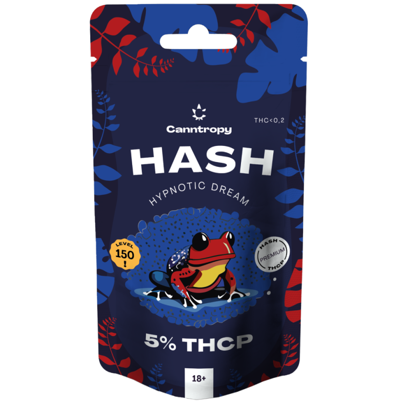 Canntropy THCP Hash Hypnotic Dream, 5 % THCP, 1 g - 100 g