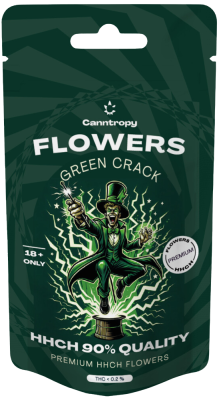 Canntropy HHCH Flower Green Crack, HHCH Quality 90 %, 1 g - 100 g