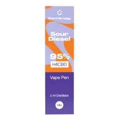 Canntropy H4CBD Vape Pen Sour Diesel 95 %, 1 ml