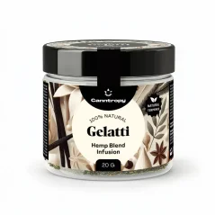 Canntropy Miscela di Canapa Fiori Macinati - Gelatti (20 g)