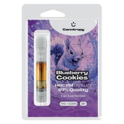 Canntropy HHCPM Cartucho Blueberry Cookies, HHCPM 97% de qualidade, 1 ml