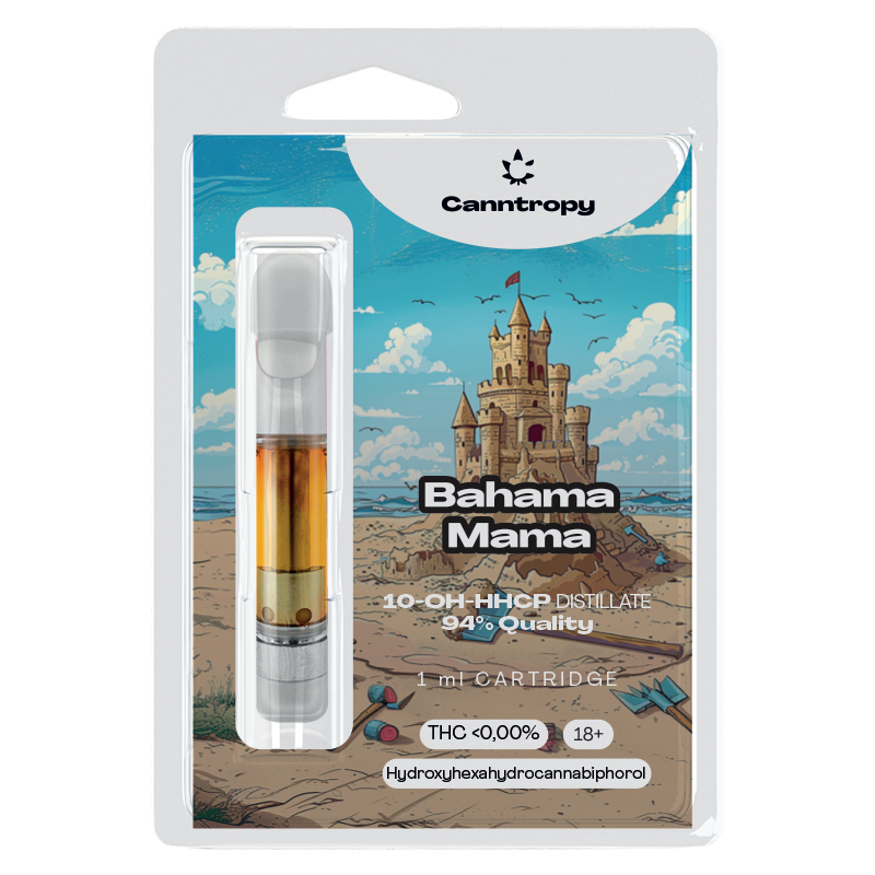 Canntropy 10-OH-HHCP патрон Bahama Mama, 10-OH-HHCP 94% качество, 1 ml