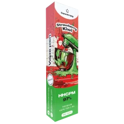 Canntropy HHCPM Vape Pen Strawberry Kiwi, HHCPM 97% kokybė, 1 ml