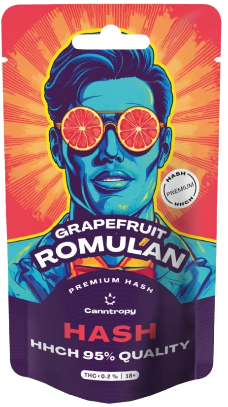Canntropy HHCH Hash Grapefruit Romulan, HHCH 95% ποιότητας, 1 g - 5 g