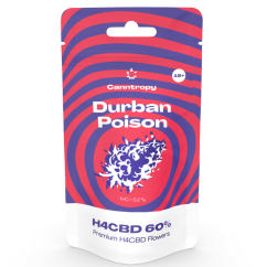Canntropy H4CBD λουλούδι Durban Poison 60%, 1 g - 5 g