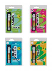 Canntropy Super Strong THCP Patronen, All in One Set - 4 Geschmacksrichtungen x 1 ml