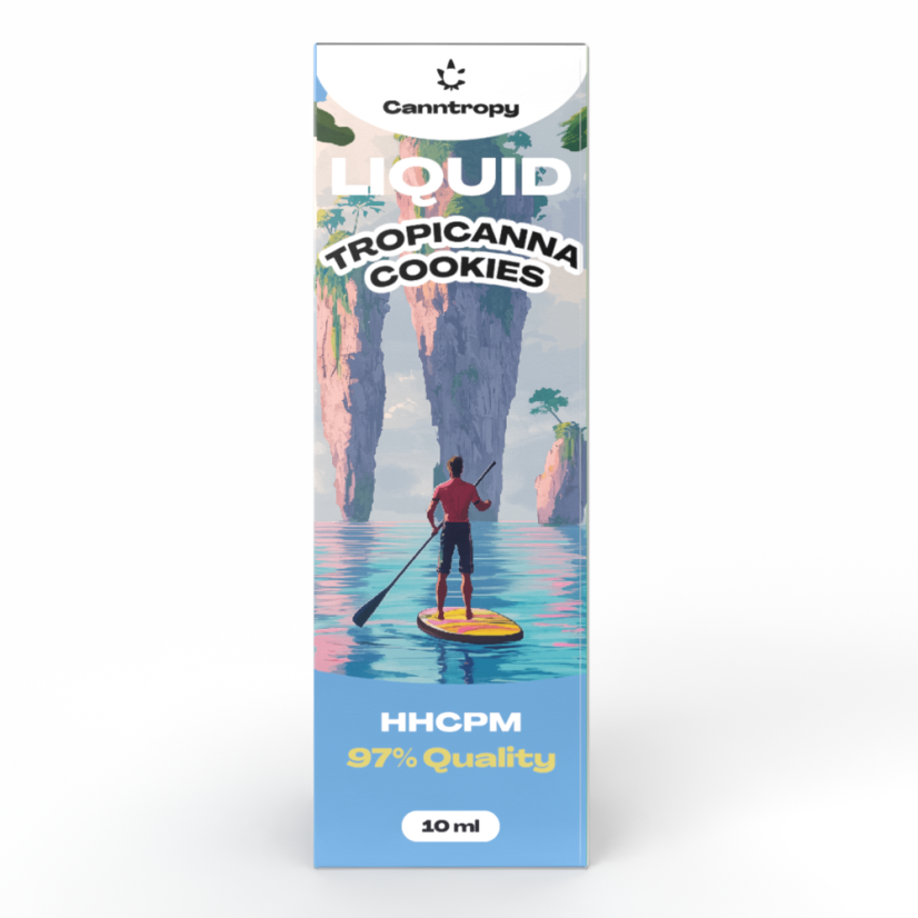 Canntropy HHCPM Liquid Tropicanna Cookies, HHCPM 97%-os minőség, 10 ml