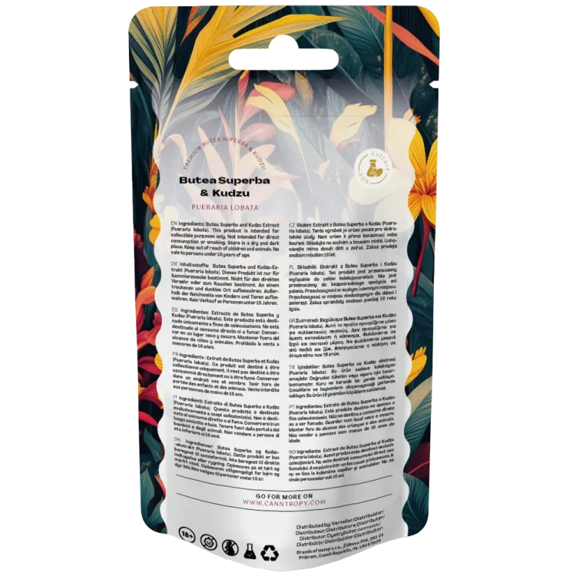 Canntropy Εκχύλισμα Butea Superba και Kudzu (Pueraria lobata), 30 % Puerarin, 5 g - 100 g