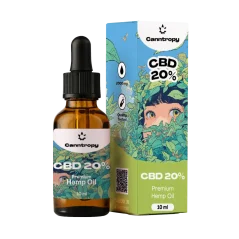 Canntropy CBD Konopný Olej, 20%, 2000mg, 10ml