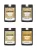 Canntropy H4CBD Hash Bündel 30 bis 60%, All in One Set - 4 x 1 g bis 100 g