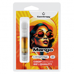 Canntropy CBDP Cartridge Mango, kvalita CBDP 88%, 1 ml