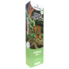 Canntropy CBNO Ατμόλουτρο μιας χρήσης Sour Tangie, ποιότητας CBNO 94%, 1 ml