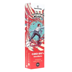 Canntropy CBD Disposable Vape Pen Candy Cane Kush, CBD 95 %, 1 ml