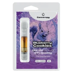Canntropy Cartouche HHCPM Biscuits aux myrtilles, qualité HHCPM 97 %, 1 ml