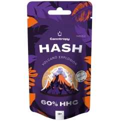 Canntropy Explosão do Vulcão Hash HHC, 60% HHC, 1 g - 100 g